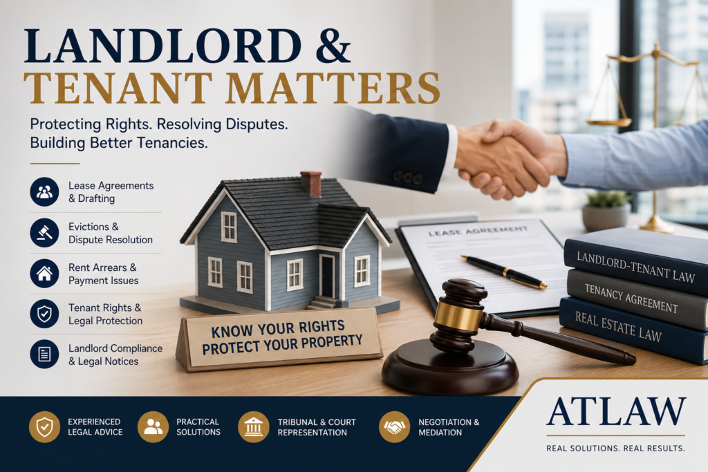 Landlord and tenant legal services